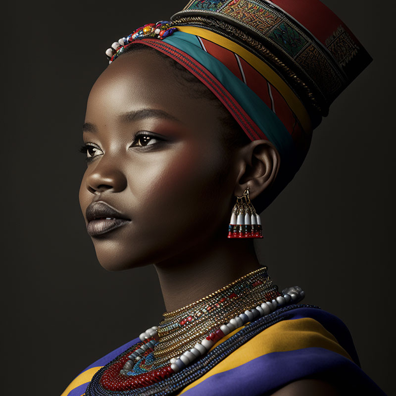 Ndebele bride