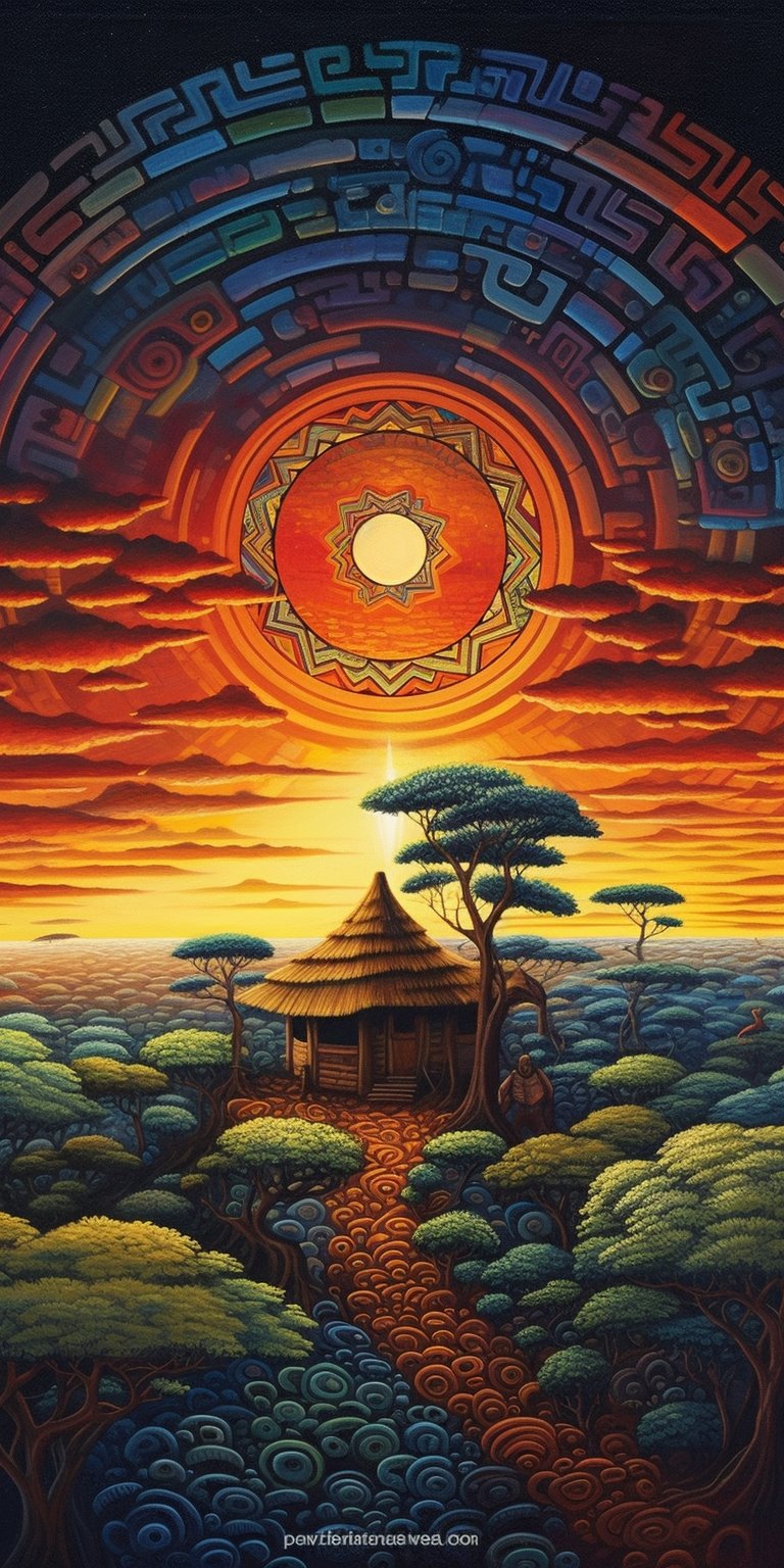 Sunset in the Wilderness