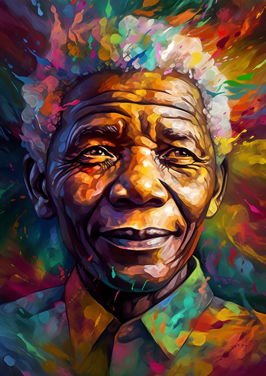 Mandela in colour