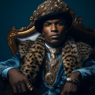 Flue Keeso Close Up Of Ancient Tswana Male Socialite Sitting On Dee01d98 4062 4413 Ae63 25772263e46e