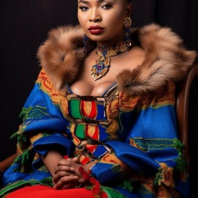 Flue Keeso Wide Shot Vhavenda Queen Of The Dzindou Wearing A Co 897c7626 1d69 4c01 9492 B5c94d1e8abd